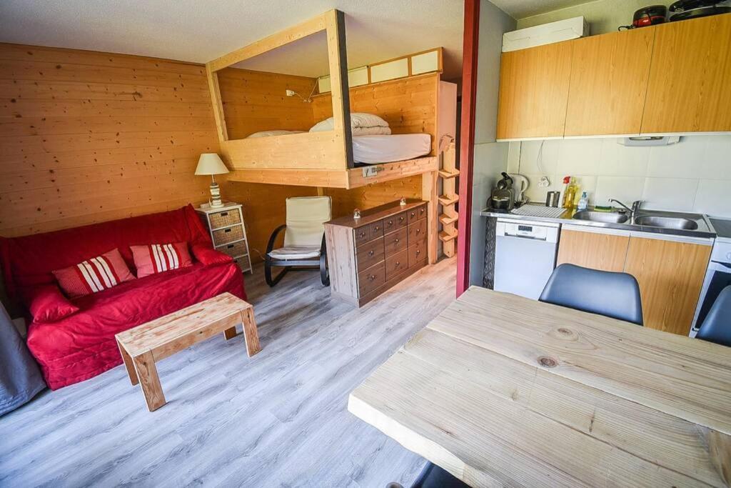 Le Relai S31 - Grand Et Lumineux Studio Avec Coin Montagne 4-6 Pers, Tout Equipe, Avec Wifi, A 30M Des Pistes Avec Un Grand Balcon, Draps Non Compris Сен-Жан-д'Ольп Экстерьер фото